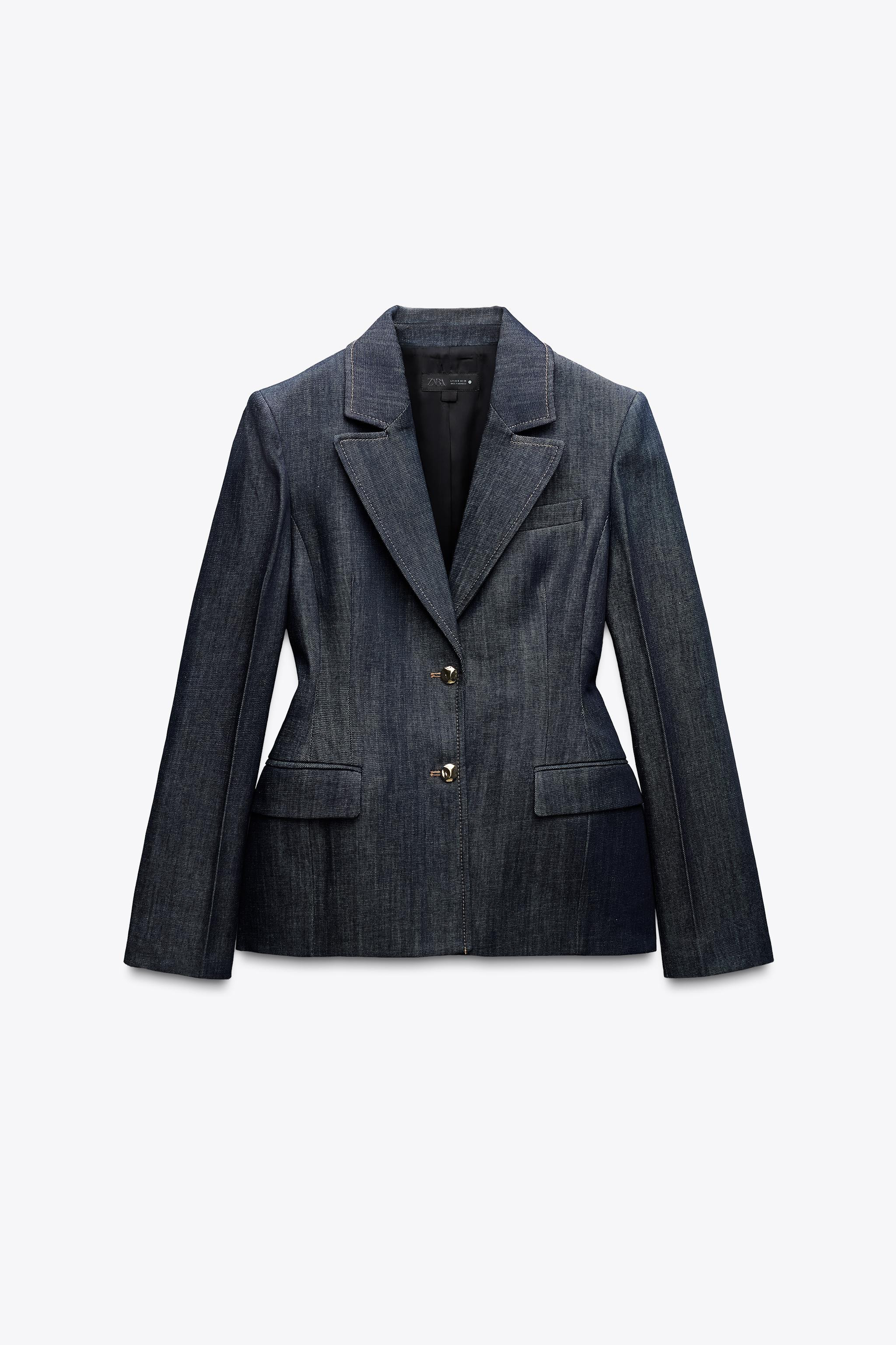 ZW COLLECTION DENIM BLAZER | Zara US