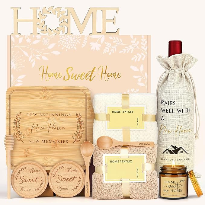 House Warming Gifts New Home Ideas Housewarming Gifts New Home Gift Basket Closing Gifts for Home... | Amazon (US)