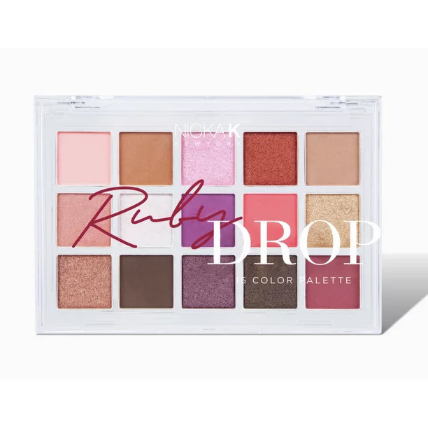 Nicka K Ruby Drop Eyeshadow Palette -ES1501 | Walmart (US)