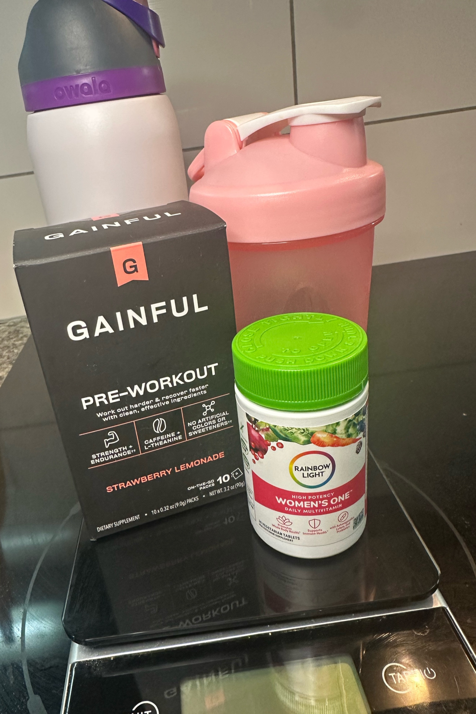 Workout Cut Essentials and Must Have

To make it through losing weight and working out in a cut, here’s are what I use on a daily! 
Vitamins
Preworkout - after week 1, I’m exhausted and this is the boost I need. I prefer the individual packets since it takes me longer to go through a whole container 
Water Bottle - Owala
Shaker - cute for the preworkout 
Food Scale - measure my portions when counting calories and Macros

#LTKActive #LTKFitness