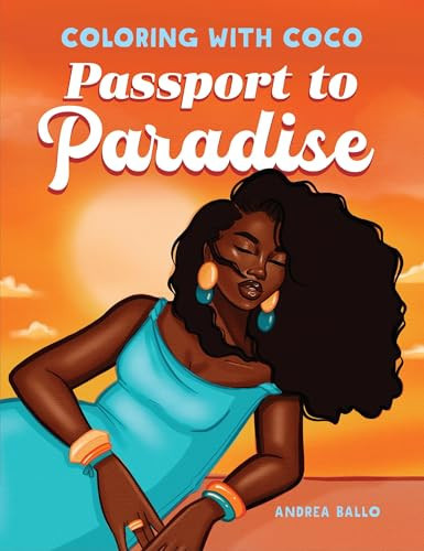 Amazon.com: Coloring with Coco: Passport to Paradise: Relaxing Bold and Easy Coloring Book for Ad... | Amazon (US)