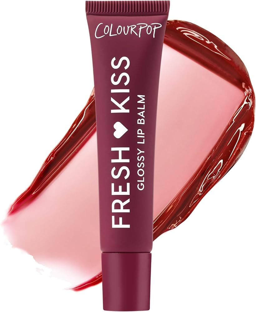 ColourPop Fresh Kiss Glossy Lip Balm - Hydrating Lip Care Enriched with Peptides, Hyaluronic Acid... | Amazon (US)