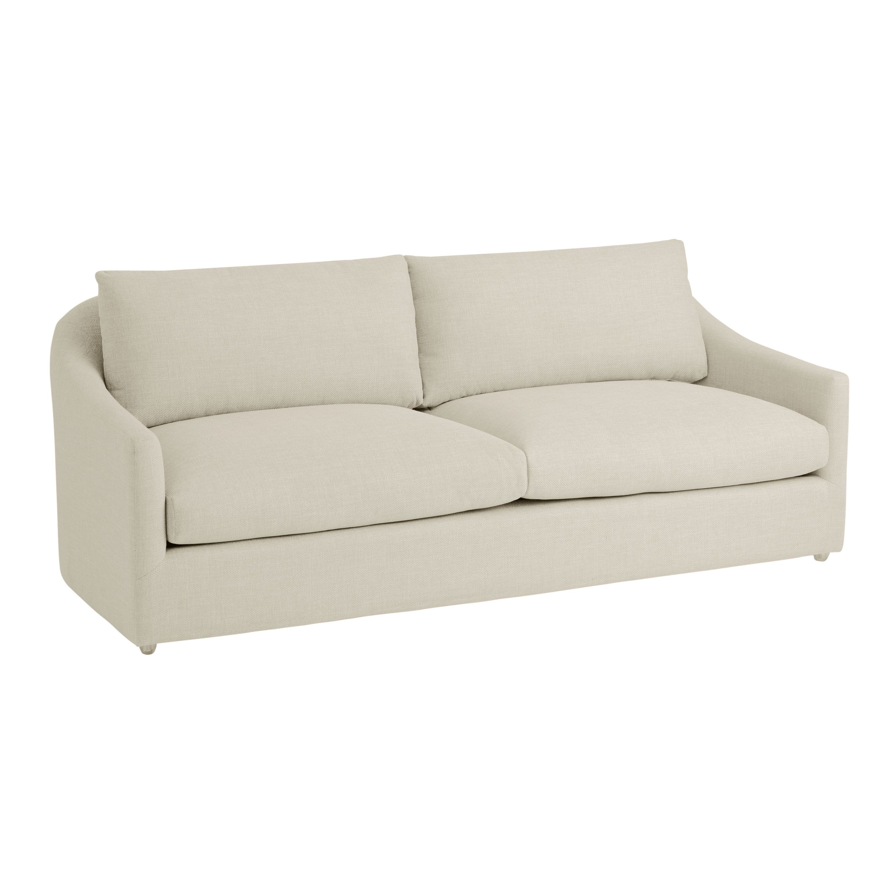 Delfina Slope Arm Deep Seat Sofa | World Market