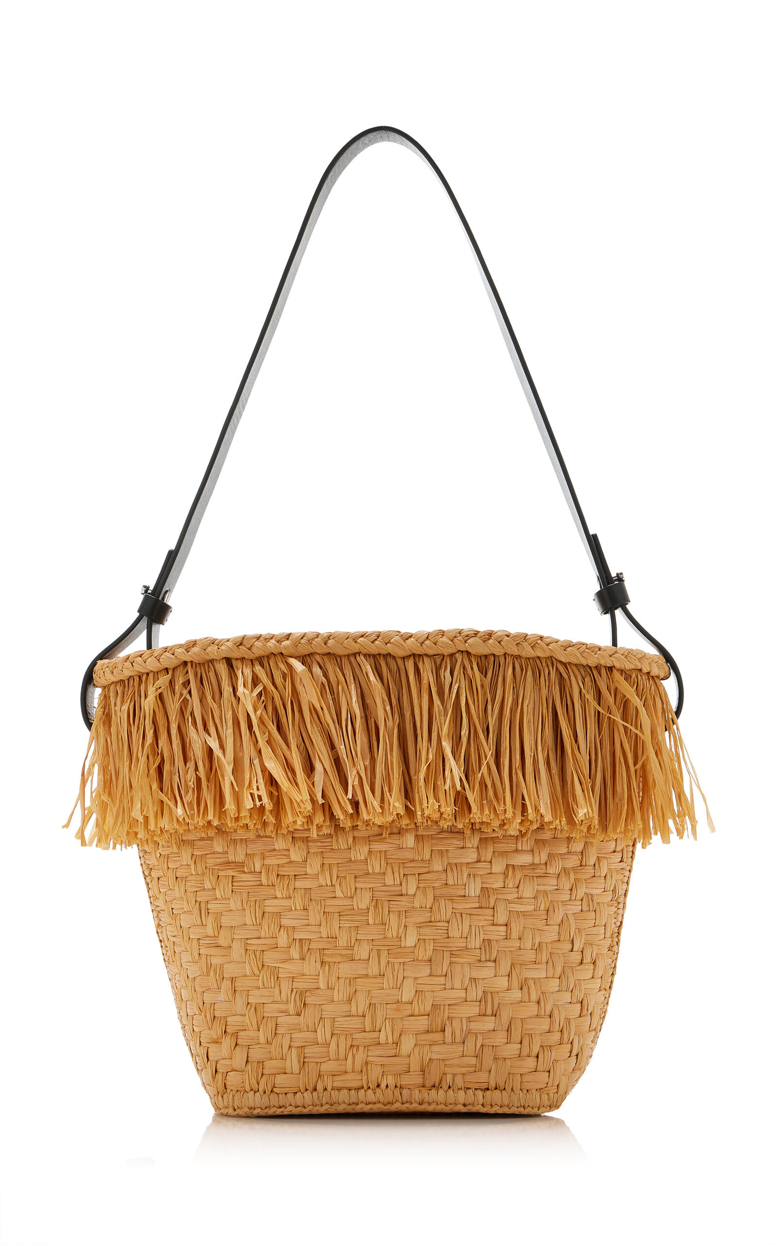 Proenza Schouler Fringed Raffia Bucket Bag - Moda Operandi | Moda Operandi (Global)