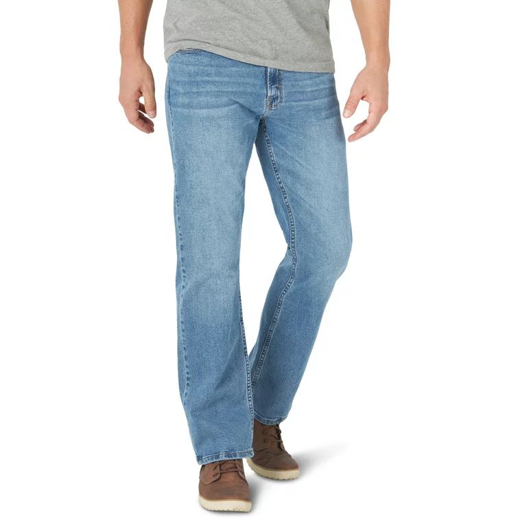 Wrangler Men's Slim Straight Fit Jean with Stretch | Walmart (US)