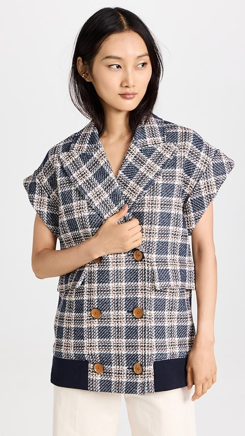 Enzo Dickey Vest | Shopbop