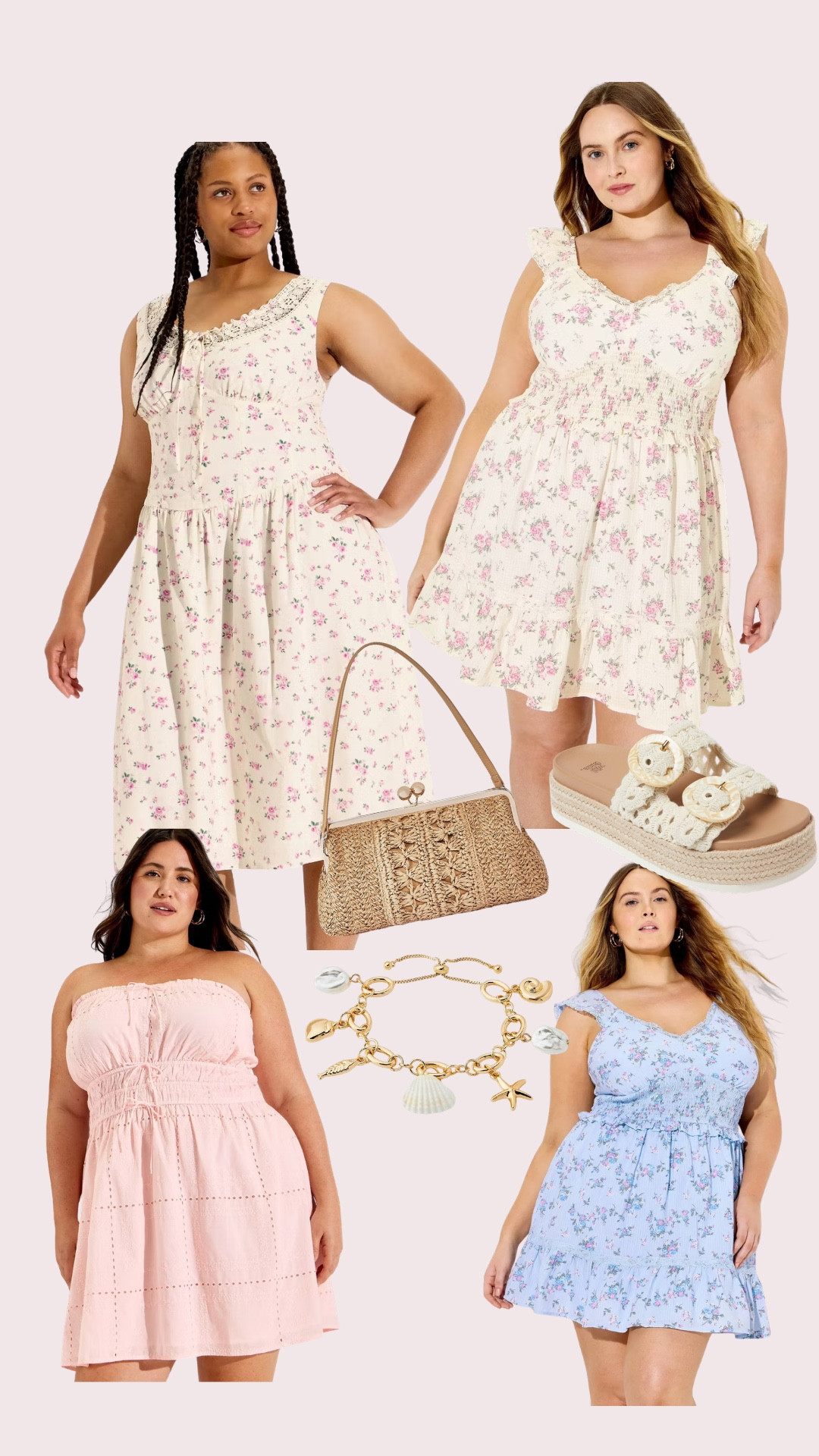 New floral dresses at Target!! These look just like love shack fancy 👀 I ordered a 3x 

Spring accessories, shell necklace, spring shoes m, plus size dresses

#LTKPetite #LTKMidsize #LTKPlusSize