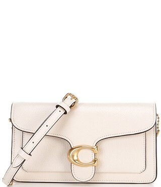 COACH Polished Pebble Tabby Chain Clutch Bag | Dillard's | Dillard's