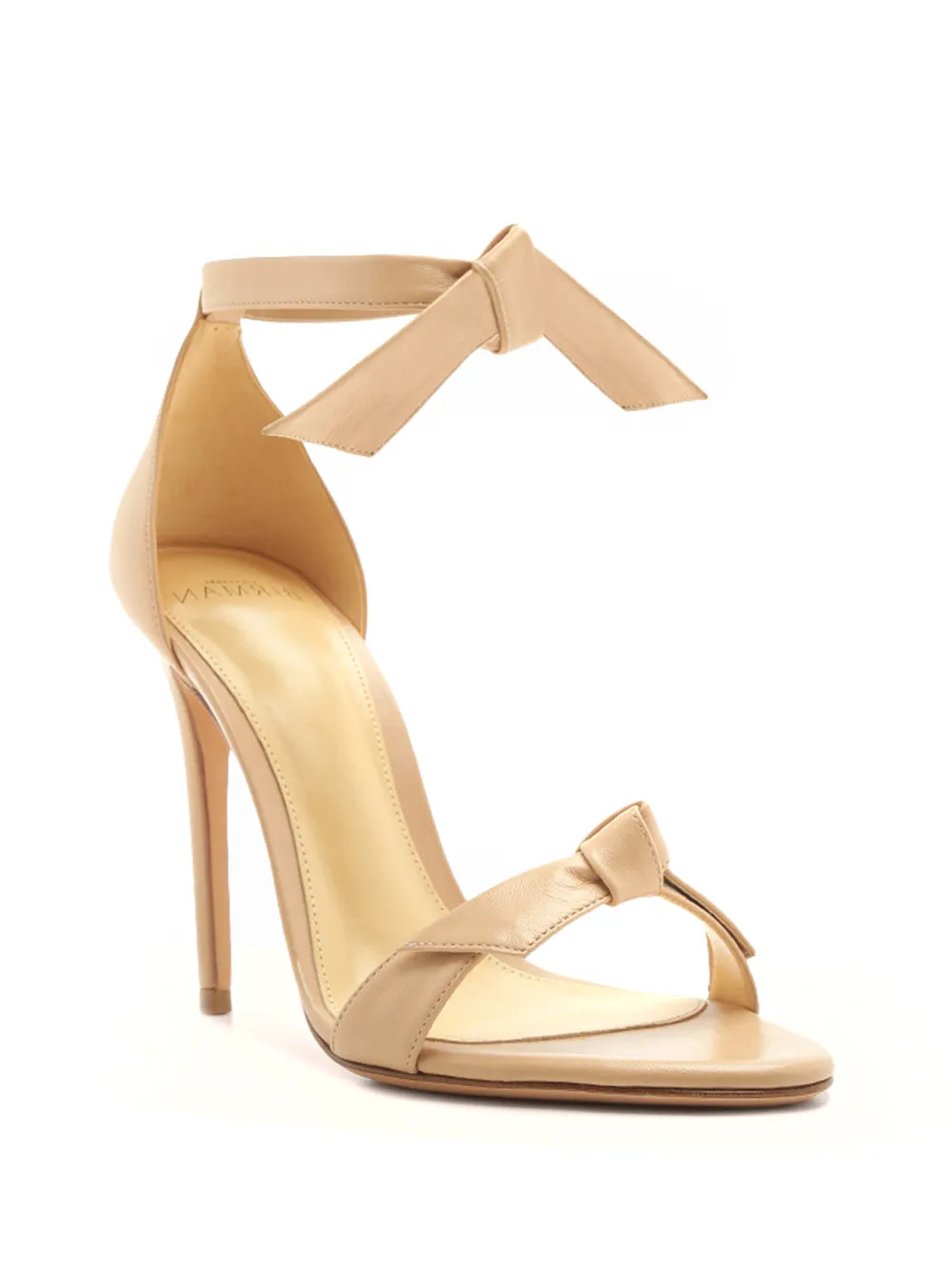 Alexandre Birman Clarita 100mm knot-detail Sandals  - Farfetch | Farfetch Global