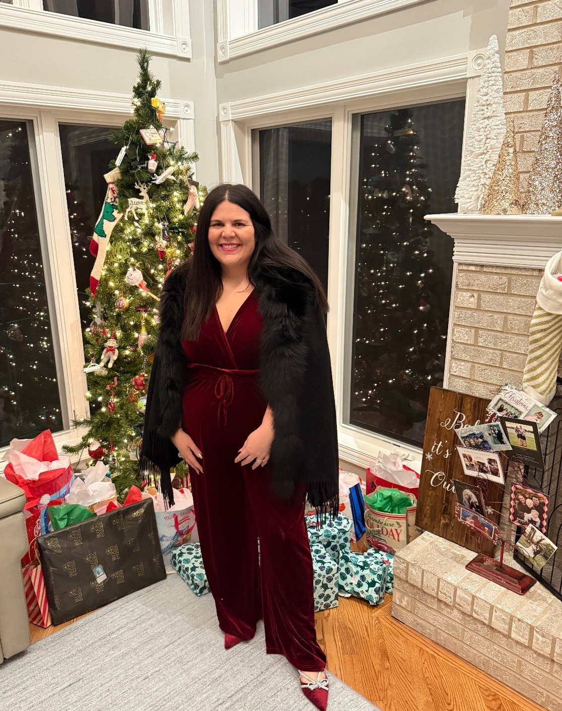 I broke this outfit out of the closest for a festive Christmas dinner last week! 

#LTKMidsize #LTKFindsUnder100 #LTKHoliday