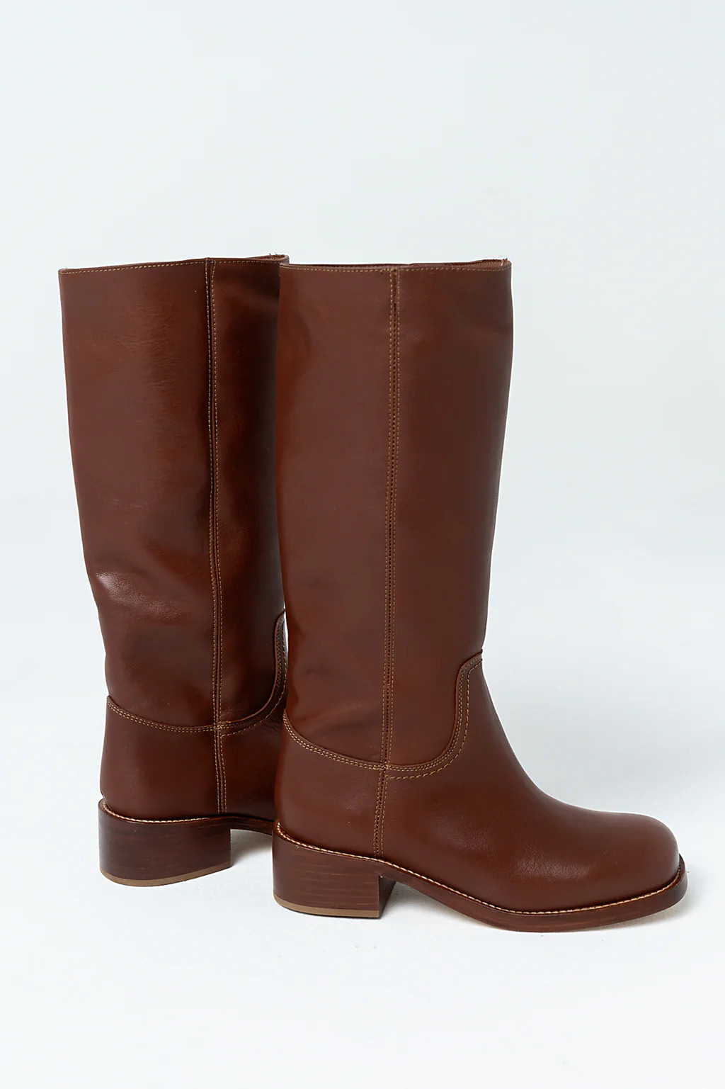 Steve Madden Riggs Tall Boots in Rust | Böhme US
