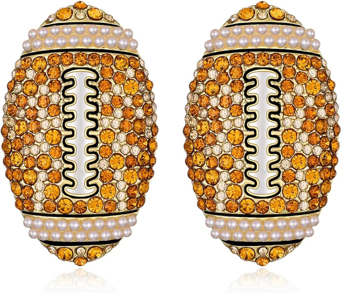 LILIE&WHITE Football Basketball Baseball Dangle Earrings For Women | Amazon (US)