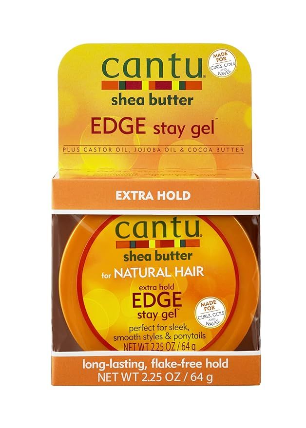 Cantu Extra Hold Edge Stay Gel, 2.25 Oz | Amazon (US)