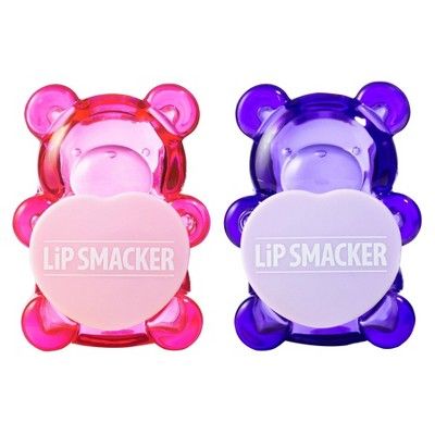Lip Smacker Bear Lip Balm - Pink/Purple - 2pk | Target