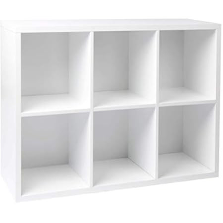 ClosetMaid 1109 6-Cube Storage Organizer, White | Amazon (US)