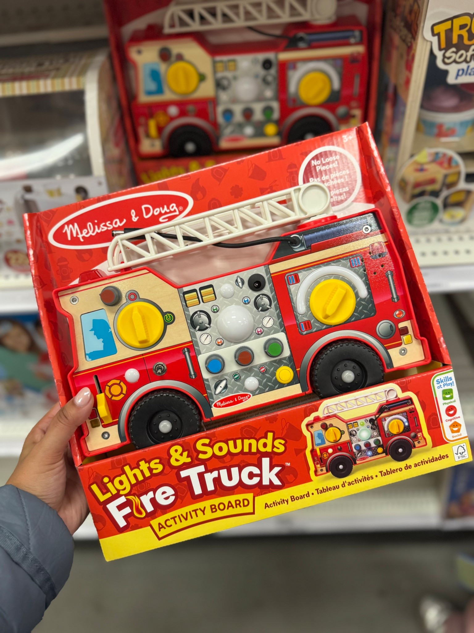 Melissa & Doug Lights and Sounds Fire Truck 🚒 
This was so eye catching—definitely going to add this to birthday wishlist! 

#LTKKids #LTKmomlife #LTKBaby