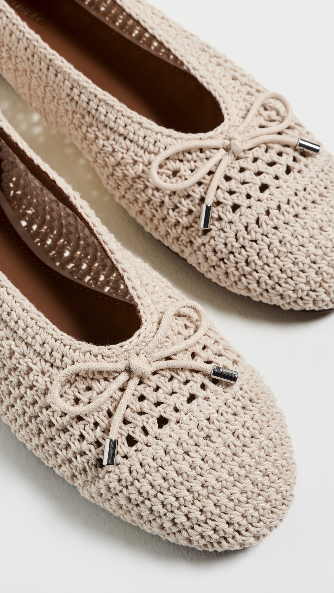 Hester Crochet Ballet Flats | Shopbop