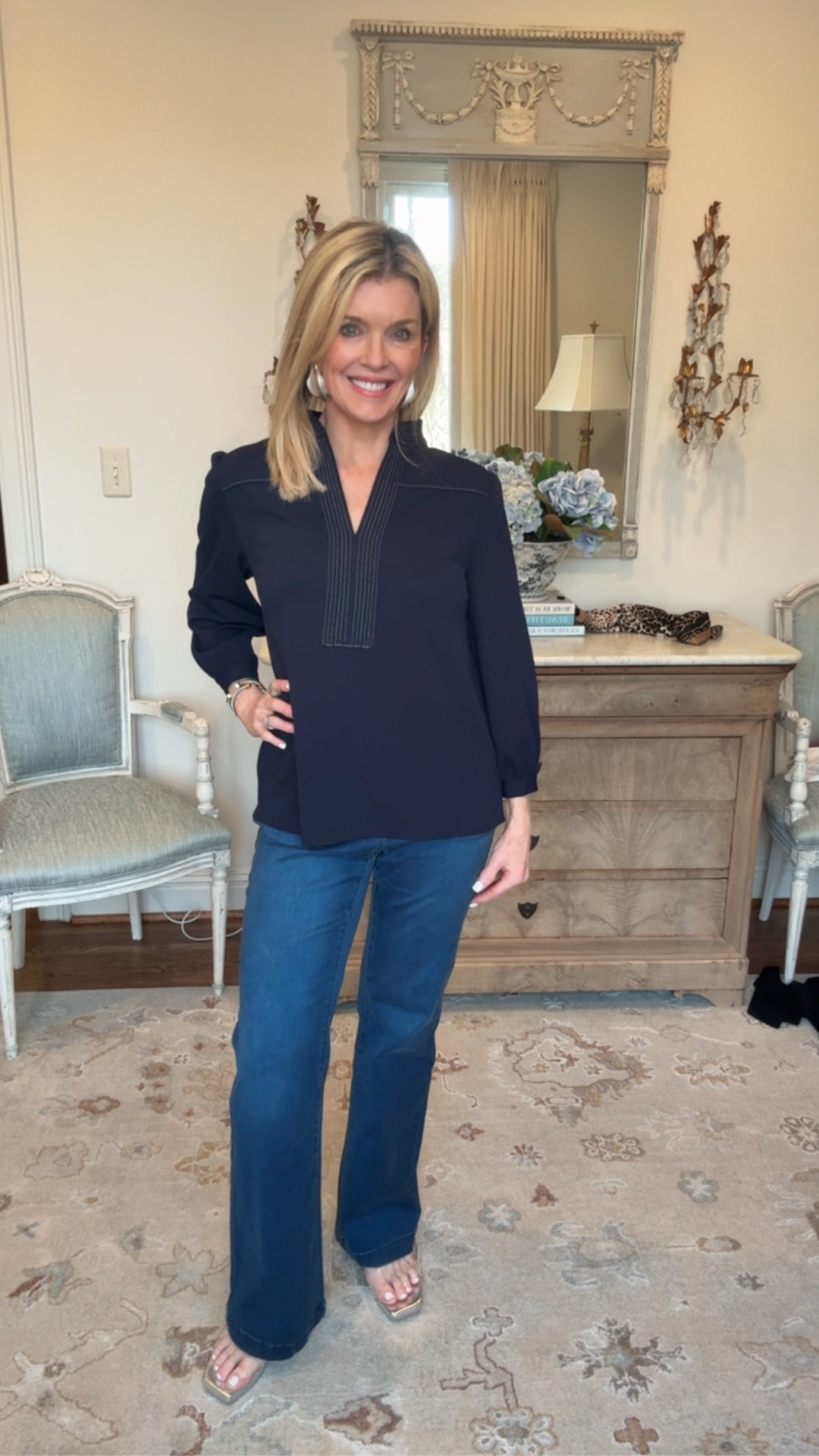 I’m absolutely loving both of these pieces from Ming Wang. They are perfect for dressing up or down! 

#LTKootd #LTKWorkwear #LTKOver40