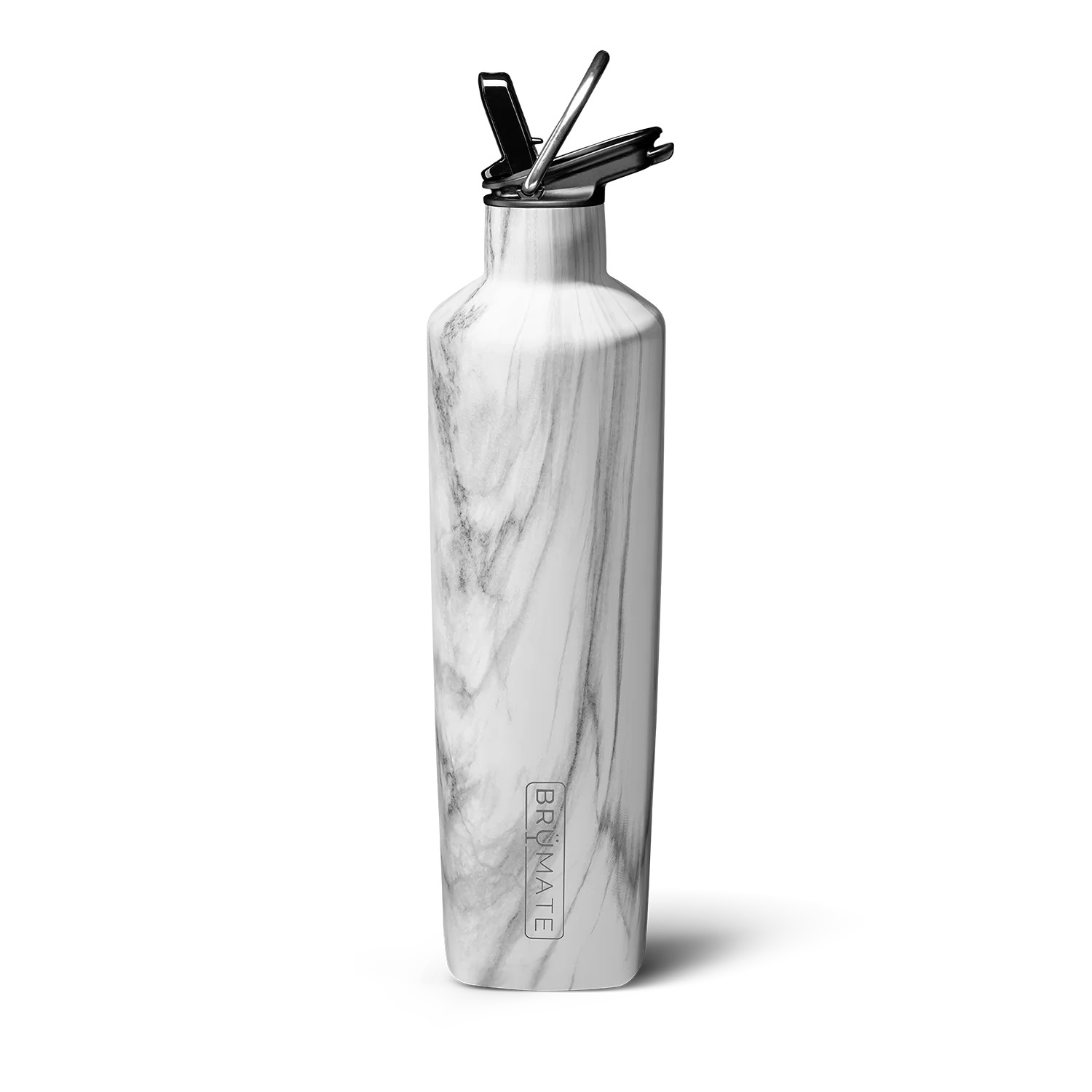 BrüMate 25oz ReHydration Bottle | Carrara | BruMate