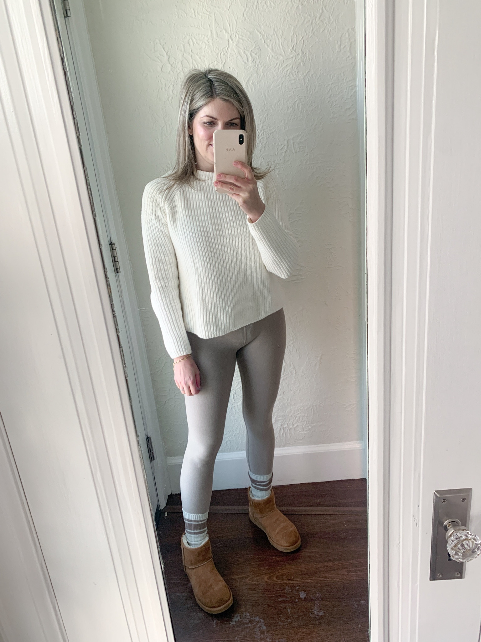 Todays casual outfit. Obsessed with these new socks!

#LTKFindsUnder50 #LTKShoeCrush