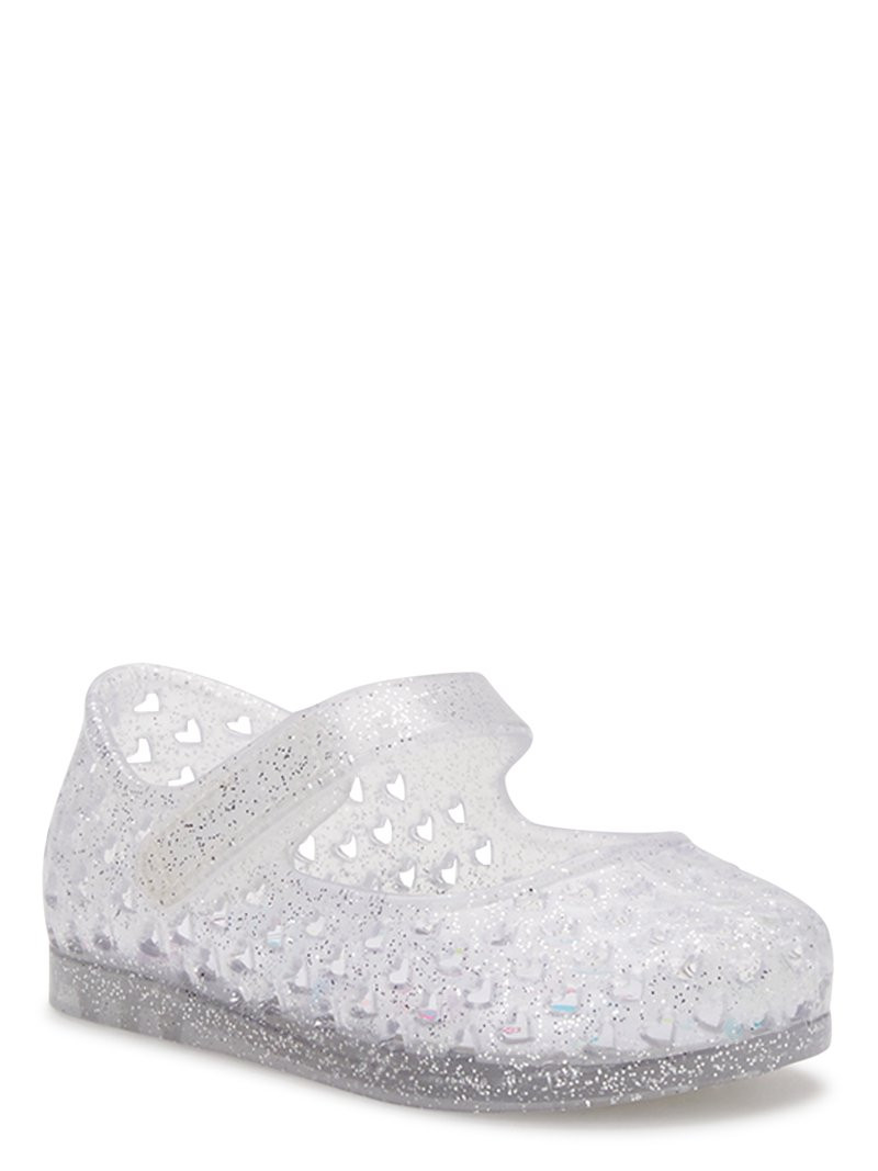 Wonder Nation Baby Girls Mary Jane Jelly Shoes, Sizes 2-6 | Walmart (US)