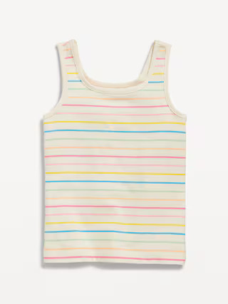 Printed Fitted Tank Top for Girls | Old Navy (US)