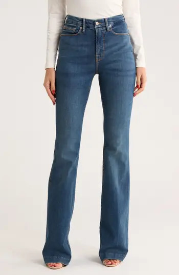 Good American Good Legs Flare Jeans | Nordstromrack | Nordstrom Rack