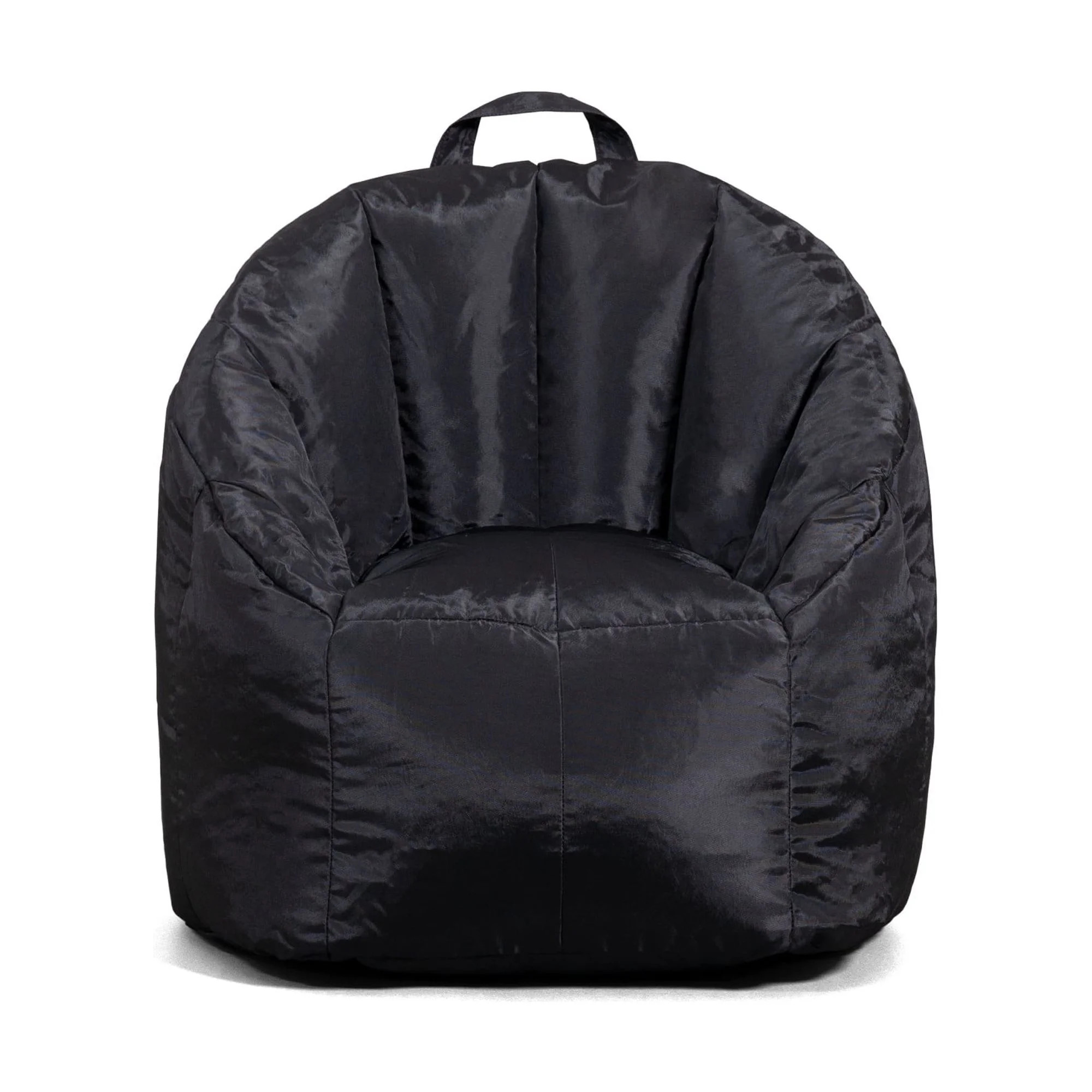 Big Joe Joey Junior Kids Bean Bag Chair, 1.5 Feet, Durable Polyester Nylon Blend, Black | Walmart (US)