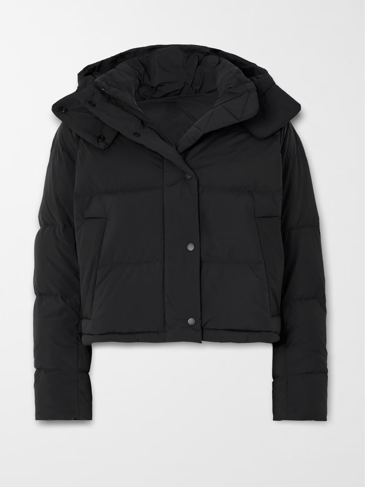 lululemon - Wunder Puff Hooded Quilted Recycled-softmatte Down Jacket - Black | NET-A-PORTER (US)