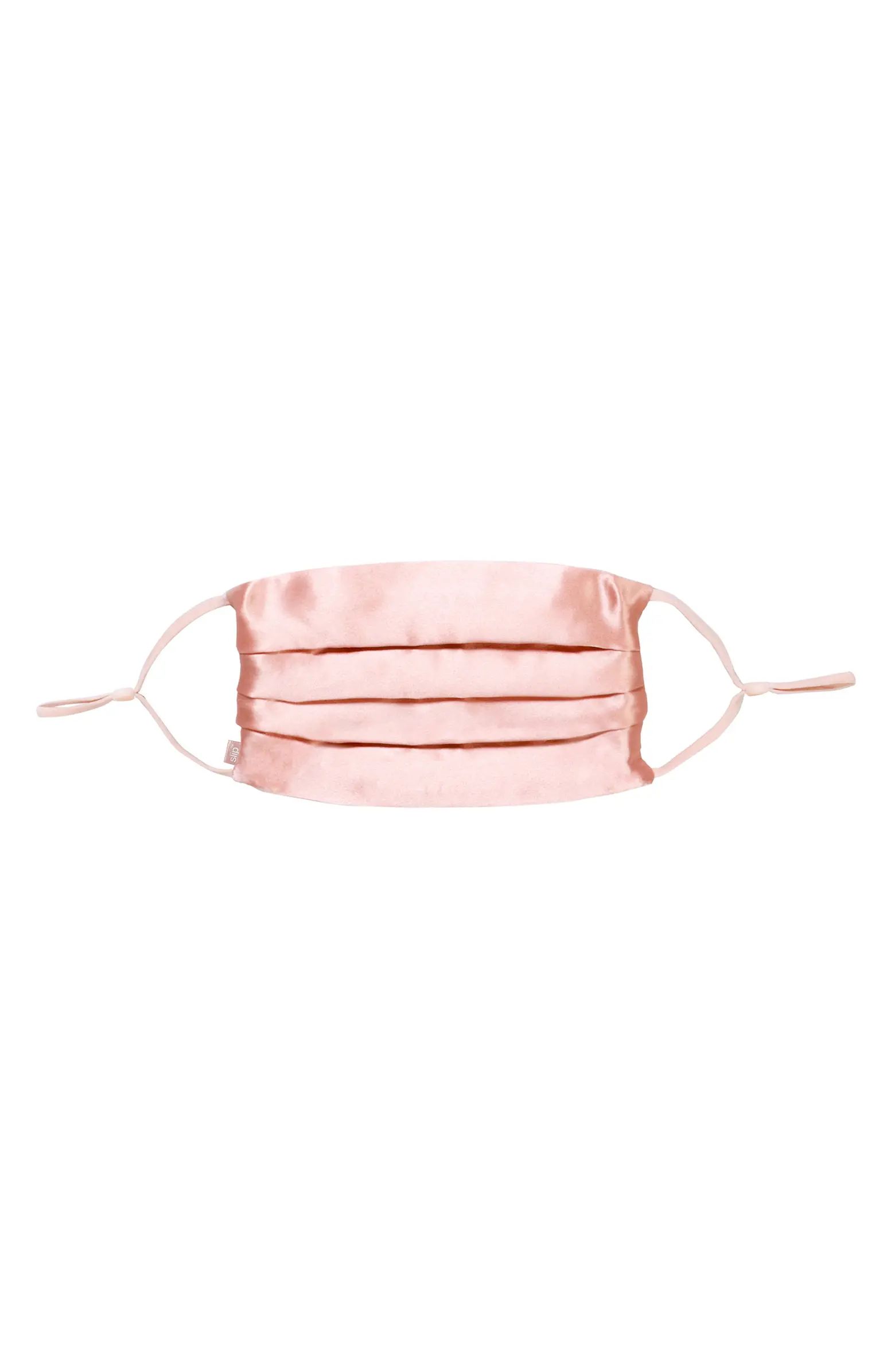 Pure Silk Adult Pleated Face Covering | Nordstrom