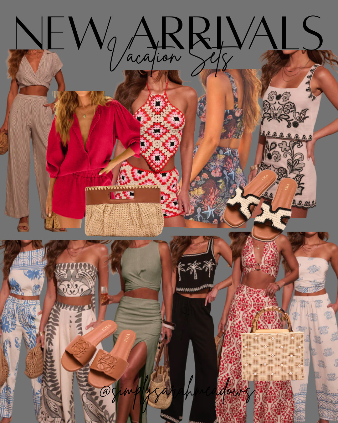 New arrivals that are vacation ready 🌴✨ these sets are giving effortless, elevated, and SO versatile—mix & match or wear as-is for the easiest chic outfits. The textures, patterns, and details on these are next level 🤍 trust me, you’ll want these in your suitcase ASAP. Tap my LTK to shop all my faves before they sell out!

#LTKStyle #LTKTravel #VacationOutfits #ResortWear #SpringStyle #SummerStyle #MatchingSet #VacationVibes #BeachStyle #OOTDInspo #StyleInspo #TrendingNow #LTKFinds #LTKUnder100 #ChicStyle #EffortlessStyle #WhatToWear #ShopMyLook #LTKIt #FashionInspo

 

#LTKTravel #LTKSwim #LTKSaleAlert