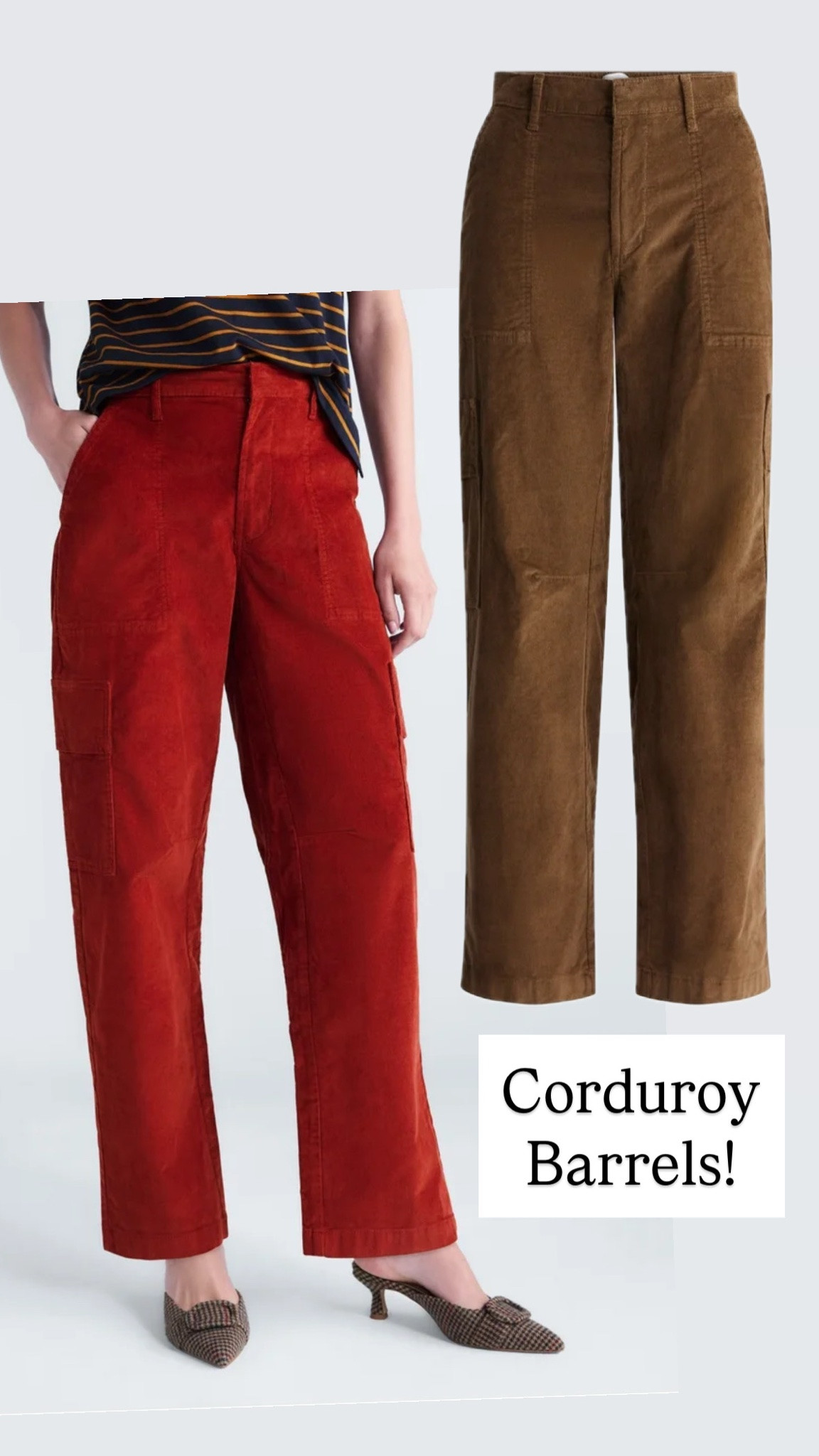 Walmart new arrival, corduroy barrel pants

#LTKootd
