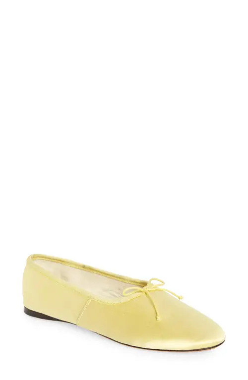 Loeffler Randall Landon Soft Ballet Flat in Butter at Nordstrom, Size 8 | Nordstrom