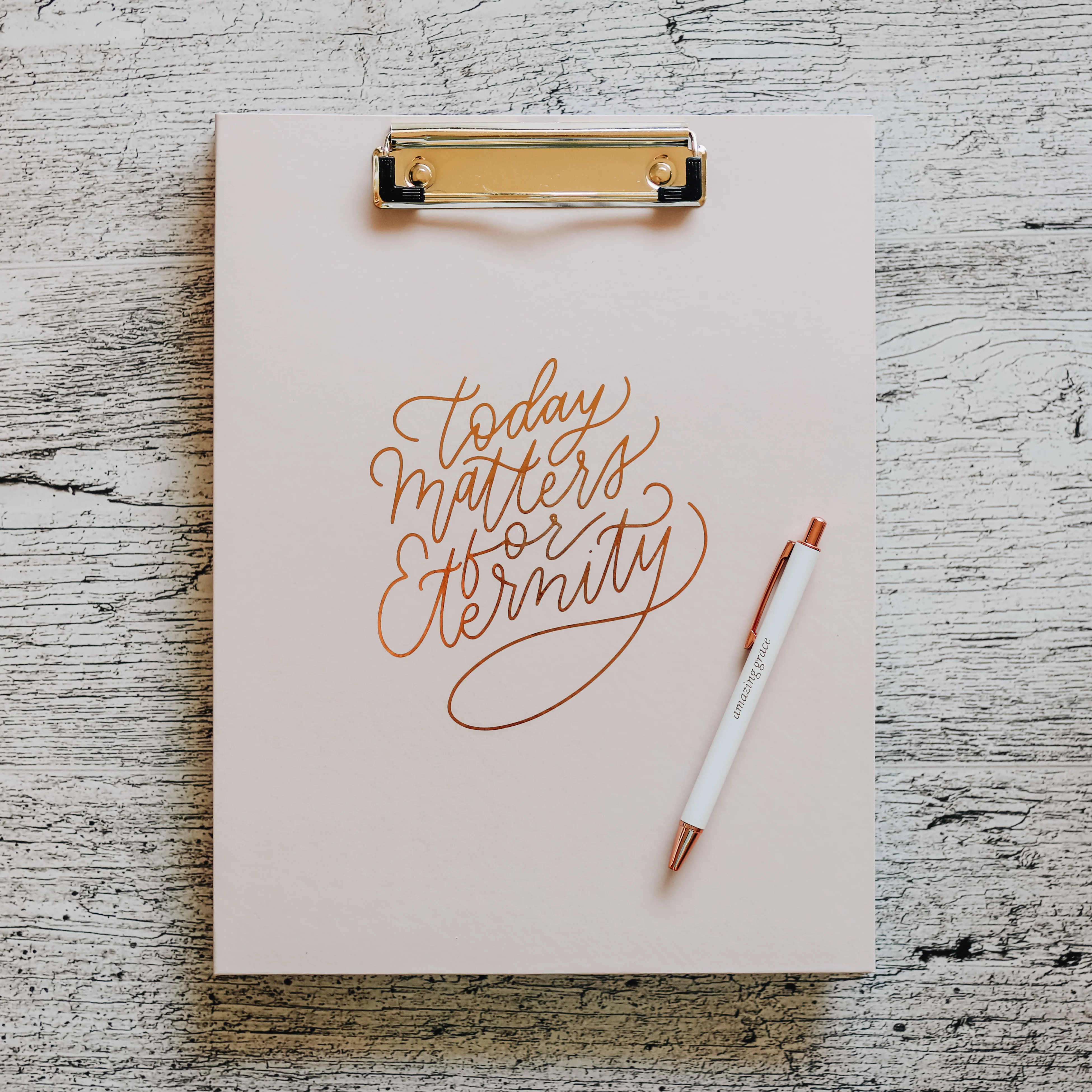 Today Matters for Eternity Padfolio | The Daily Grace Co.