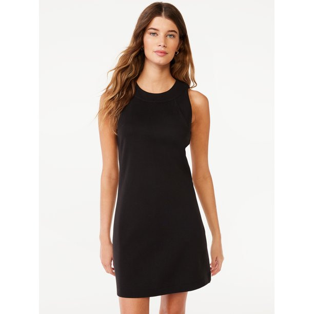 Free Assembly Sleeveless Wide Strap Mini Dress, Sizes XS-XXXL | Walmart (US)
