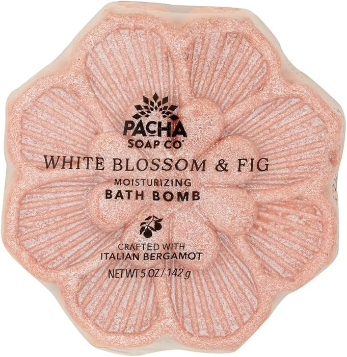 PACHA SOAP White Blossom & Fig Bath Bomb, 5 OZ | Amazon (US)