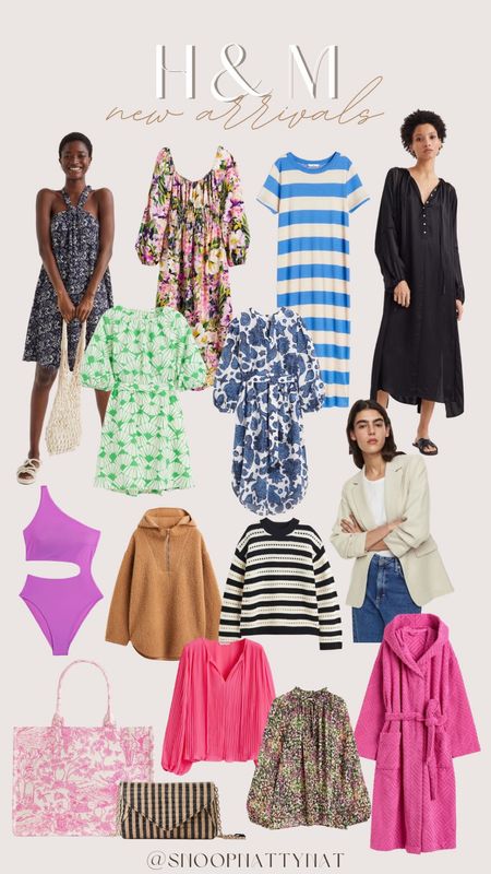 HM new arrivals - new arrivals - H&M - casual outfits - vacation outfits - pink tote bag - swimsuit with cut out - workwear 

#LTKstyletip #LTKunder100 #LTKSeasonal