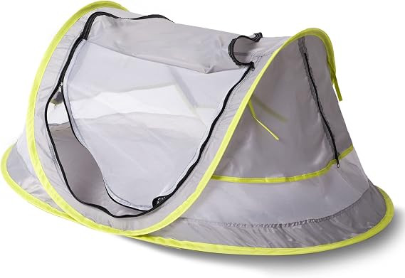 Green Pipe Baby Pop Up Tent - UPF 50+ Sun Shade with Mosquito Net, Beach Umbrella for Girls & Boy... | Amazon (US)