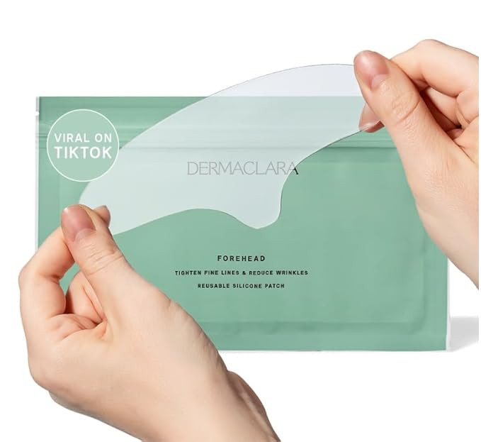 Dermaclara Forehead Wrinkle Patch - Silicone Fusion Treatment Forehead Patches for Wrinkles & Fin... | Amazon (US)