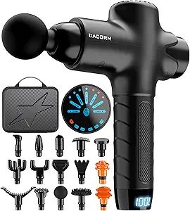 DACORM Massage Gun - Percussion Muscle Massage Gun for Athletes, Upgrade Quiet Portable Electric ... | Amazon (US)