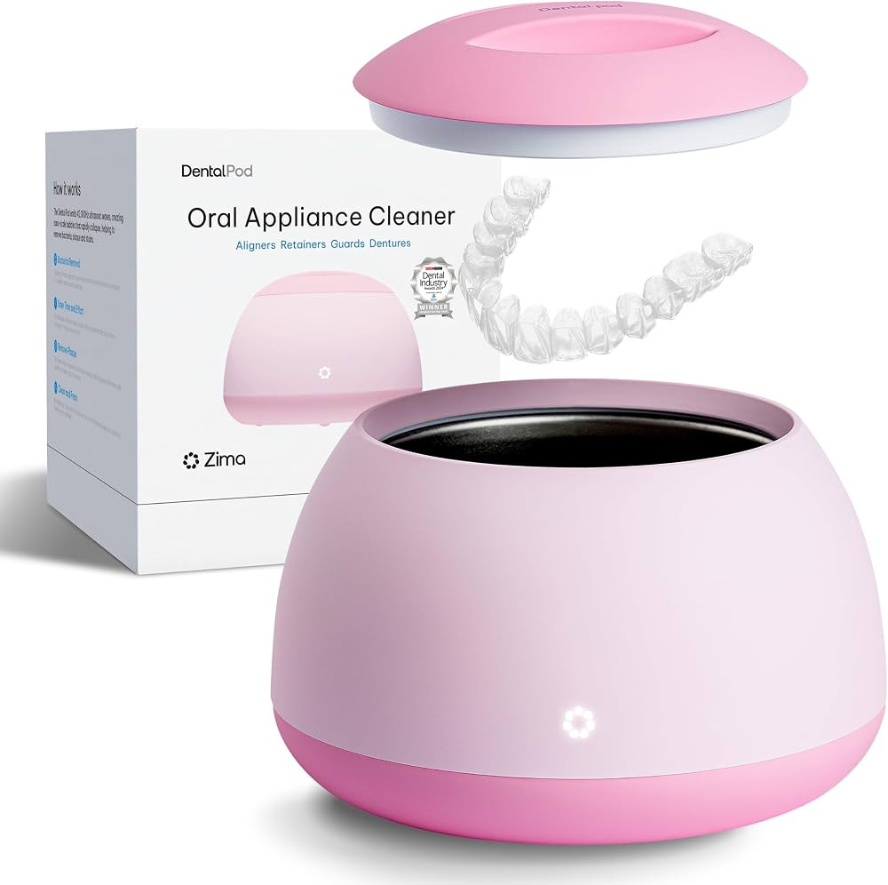Zima Dental Pod: Ultrasonic Cleaner Machine for Retainers, Aligners, Mouth Guards, Night Guards, ... | Amazon (CA)