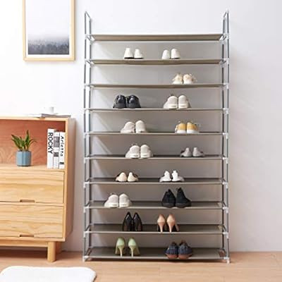 Blissun Shoe Racks Space Saving Non-Woven Fabric Shoe ...