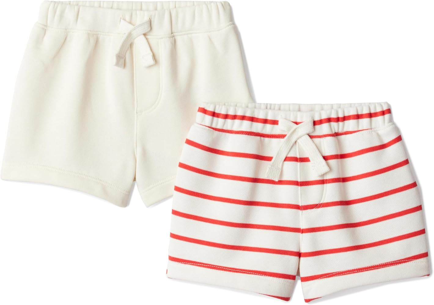 Amazon Essentials x Sofia Grainge Toddlers and Baby Boys' Pull-On Knit French Terry Shorts, Pack ... | Amazon (US)