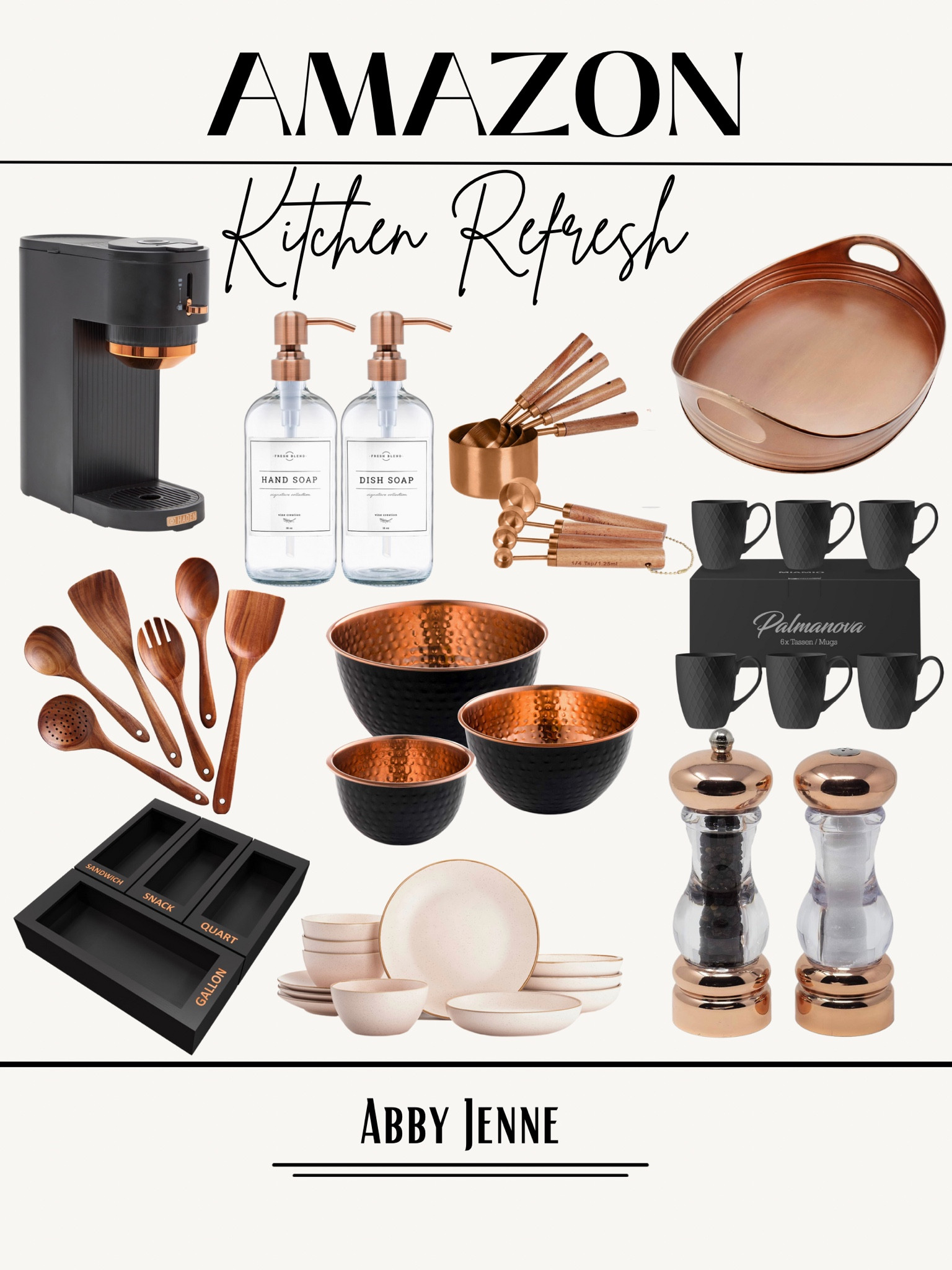 Kitchen decor | Black and copper | Copper decor | Black decor | Amazon decor | Amazon kitchen

#LTKGiftGuide #LTKhome #LTKSeasonal