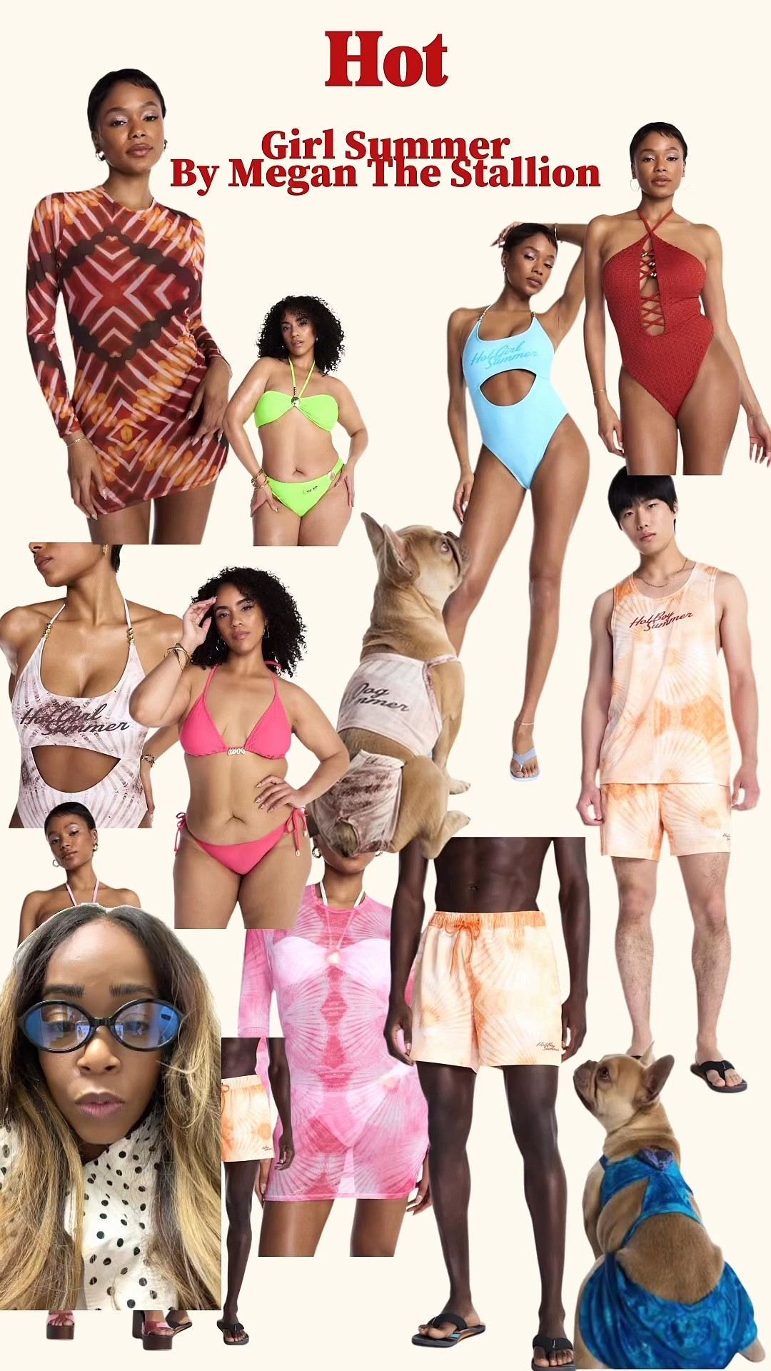 Tap into your main character energy with the new swim drop by Megan Thee Stallion — bold, body-loving, and made to turn every head at the pool. Trust me, these WILL sell out… and you don’t want to be the one asking for the link after it’s gone 💅🏽 Comment “hot” for links 


#LTKSwim #LTKgrwm #LTKootd