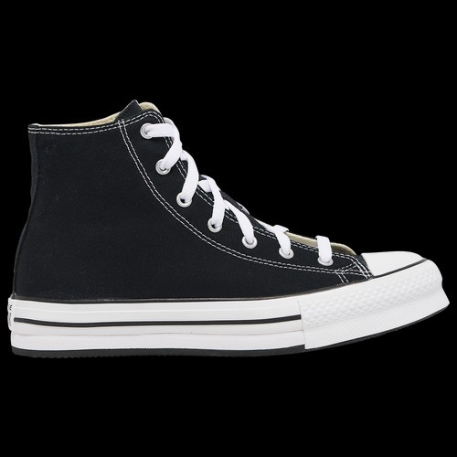 Converse Girls Converse Hi Platform - Girls' Grade School Basketball Shoes Black/White Size 06.0 | Foot Locker (US)