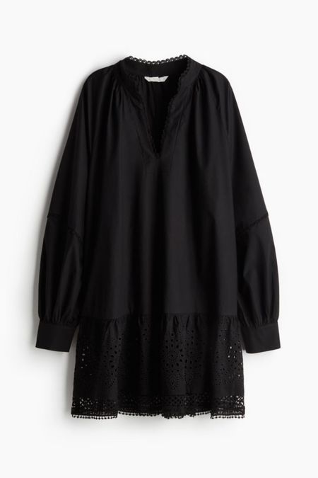 Embroidered little black dress 

#LTKstyletip #LTKfindsunder50 #LTKSeasonal