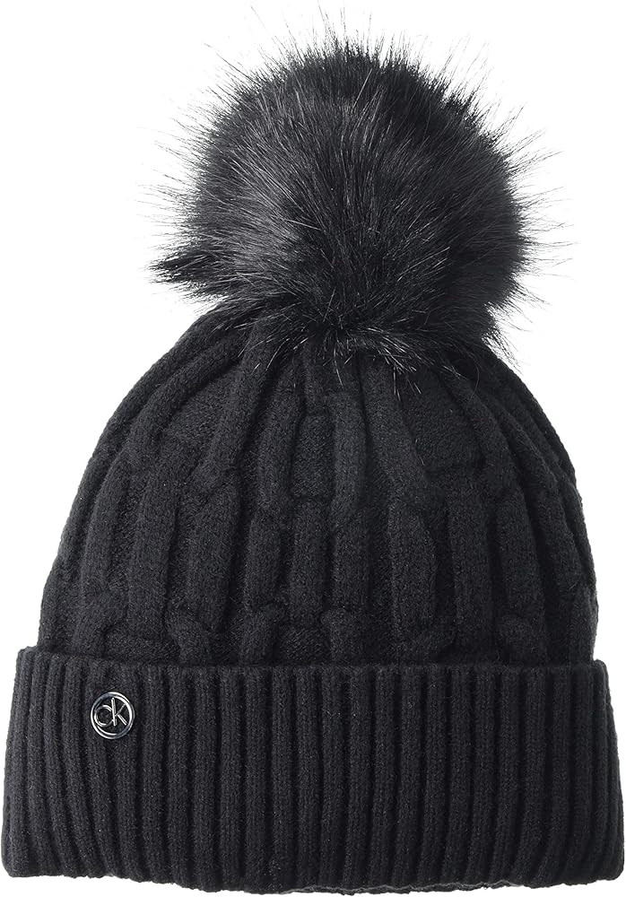 Calvin Klein Women's Pom Beanie | Amazon (US)
