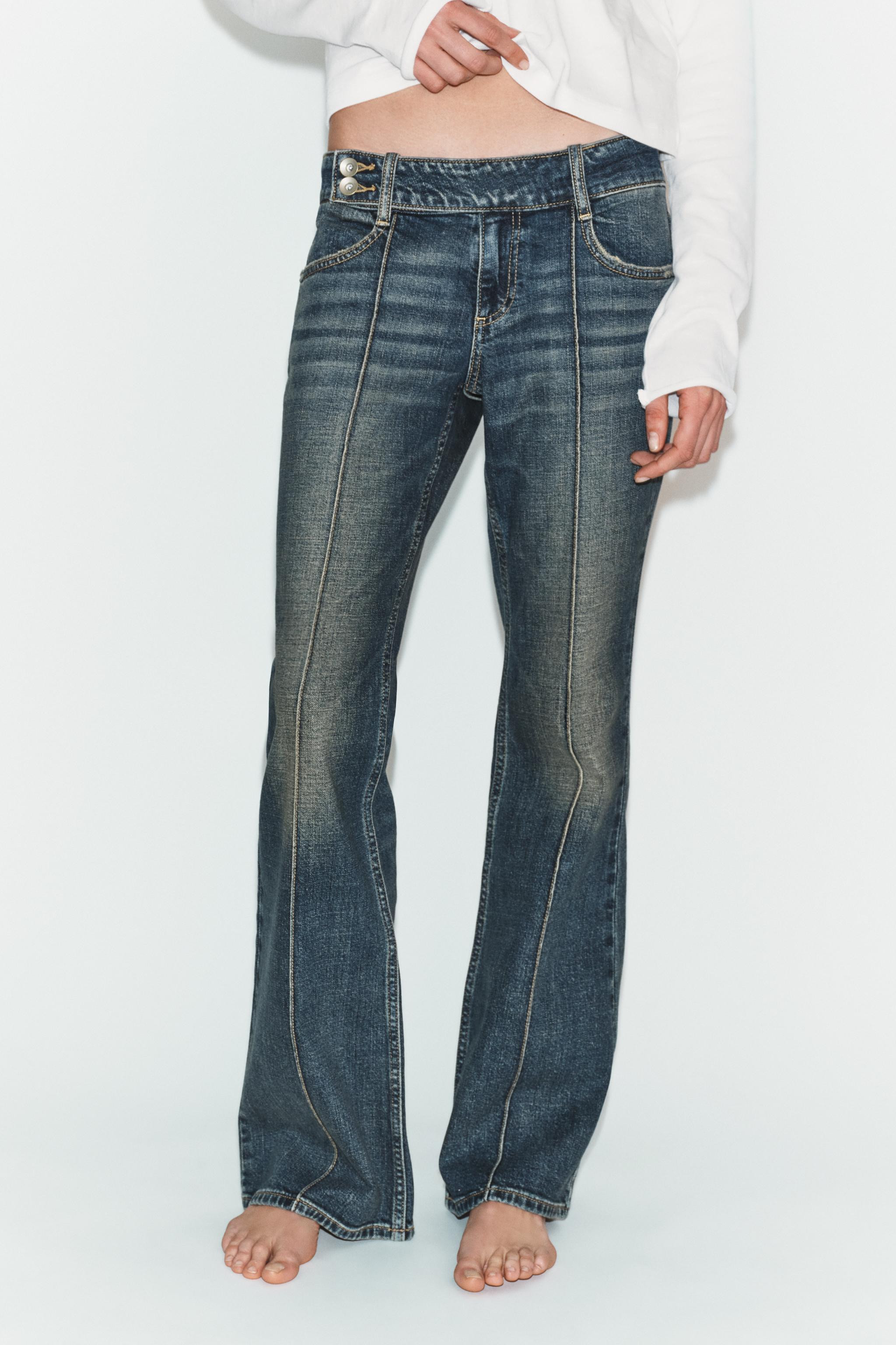 LOW RISE TRF BOOTCUT JEANS | Zara US