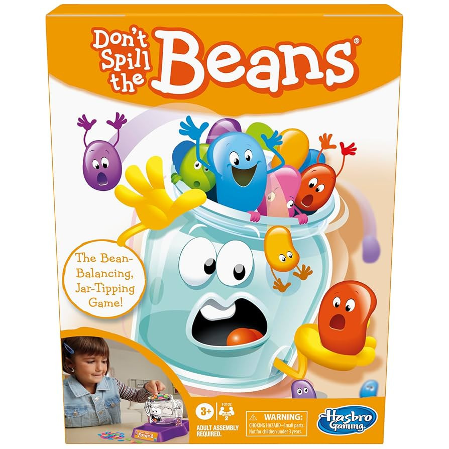 Hasbro Gaming Don't Spill The Beans Game for Kids, Easy and Fun Balancing Game for Children Ages ... | Amazon (US)